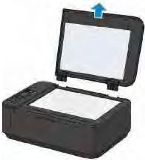 CANON MG2555C - Retrait du couvercle du scanner : - 1