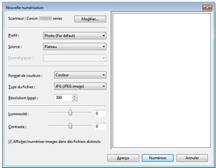 CANON MG2555C - Numérisation à l'aide du pilote WIA 2.0 - 1