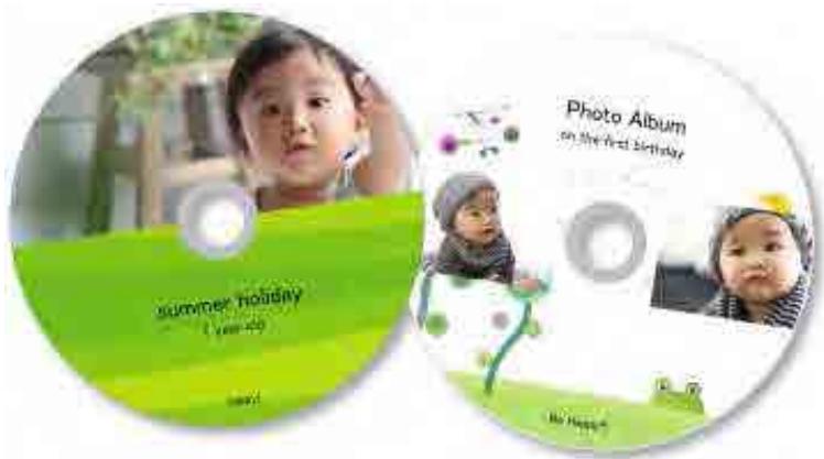 CANON MG2555C - Impression d'étiquettes de disques - 1