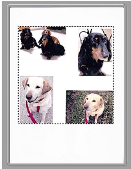 CANON MG2555C - (Image entière) est affichée dans la barre d'outils - 1