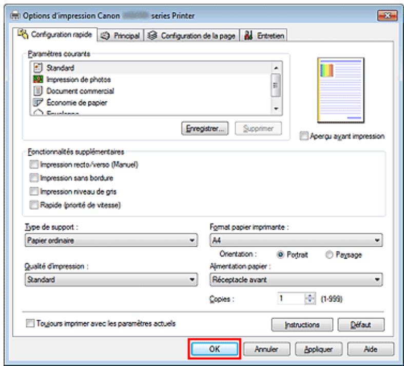 CANON MG2555C - Terminate la configuration. - 1