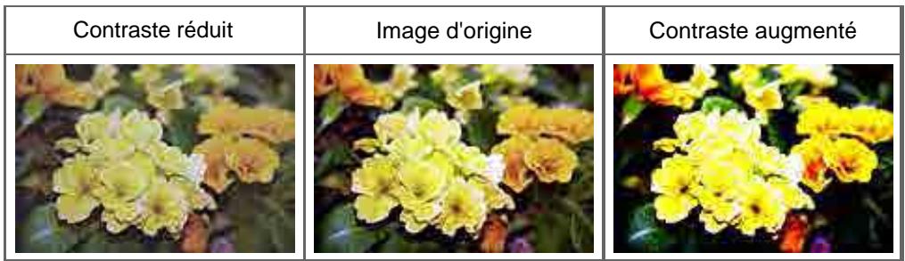 CANON MG2555C - Contraste - 2