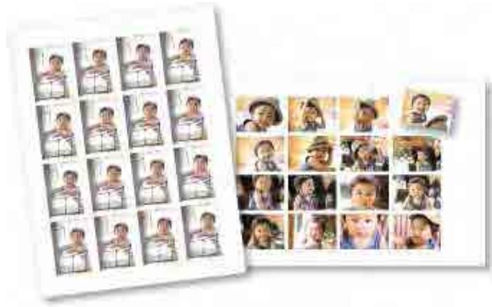 CANON MG2555C - Impression d'autocollants - 1