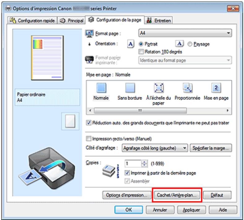 CANON MG2555C - Impression d'un cachet - 1