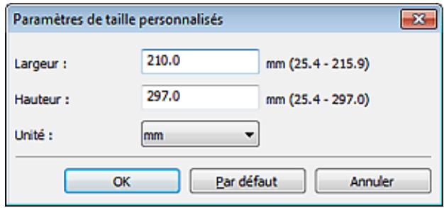 CANON MG2555C - - Format papier - 1