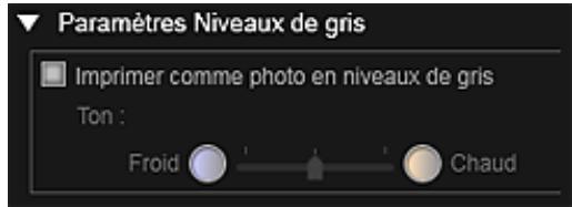 CANON MG2555C - Paramètres Niveau de gris - 1