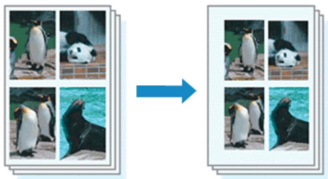 CANON MG2555C - Définition de la marge d'agrafage - 1