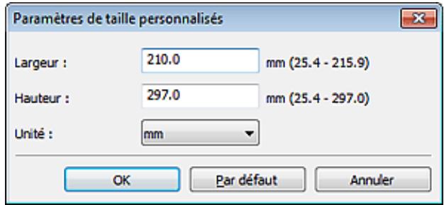 CANON MG2555C - Zone des options de numérisation - 1