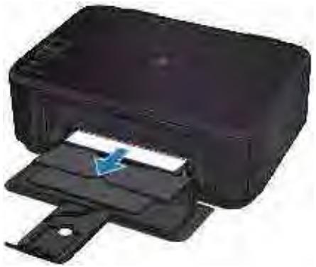 CANON MG2555C - Retirez doucement le papier. - 1