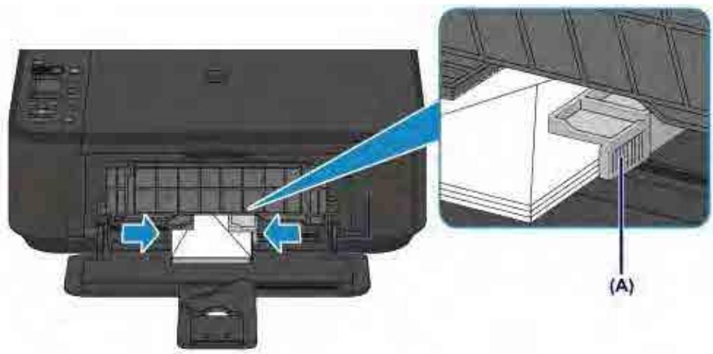 CANON MG2555C - Chargez les enveloppes. - 6