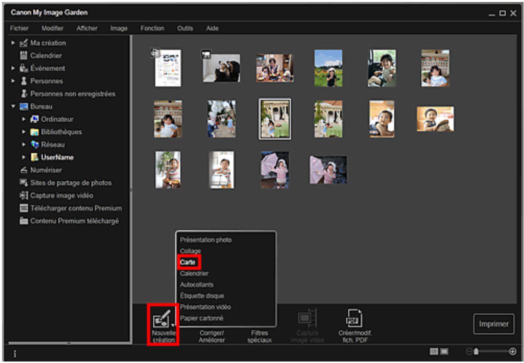 CANON MG2555C - Impression de cartes - 2