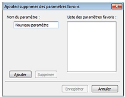 CANON MG2555C - - Paramètres favoris - 1