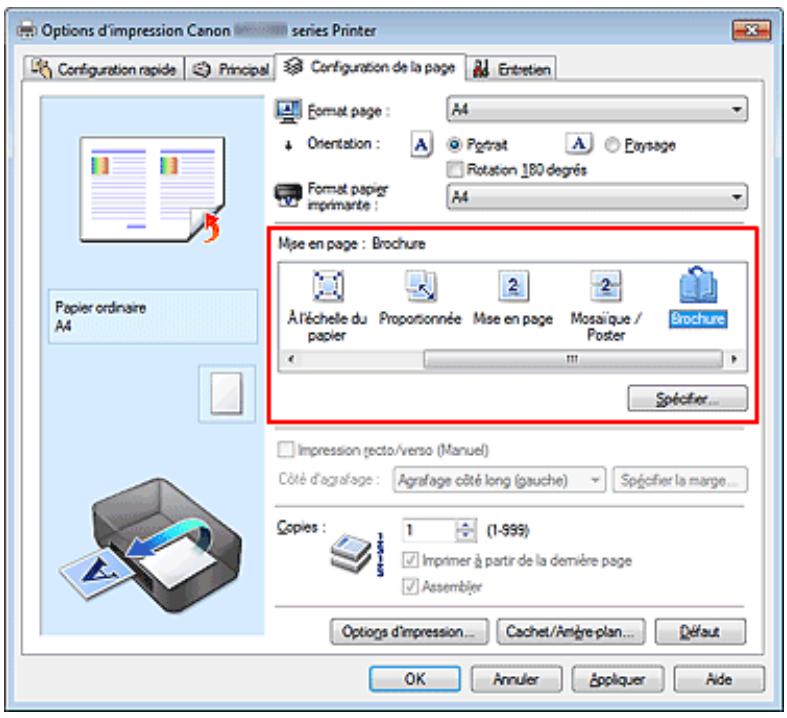 CANON MG2555C - Impression de brochure - 2