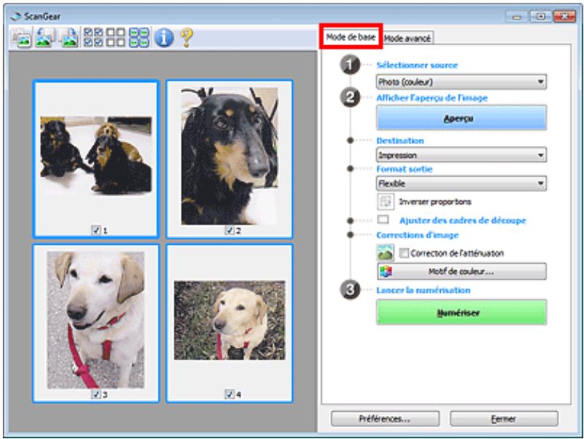 CANON MG2555C - Mode de base - 1