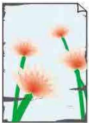 CANON MG2555C - Le papier est taché - 1