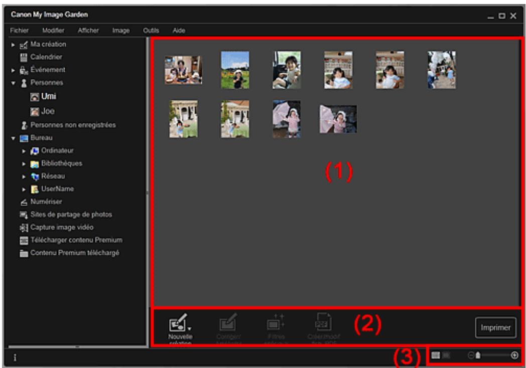 CANON MG2555C - Affichage étendu - 1