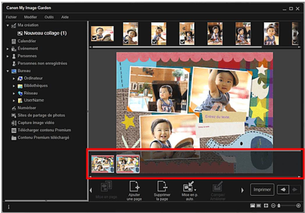 CANON MG2555C - Réorganisation des pages - 1