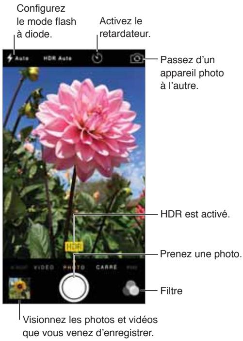 APPLE iPhone 6 Gold 6460 - Appareil photo en un coup d'oeil - 2