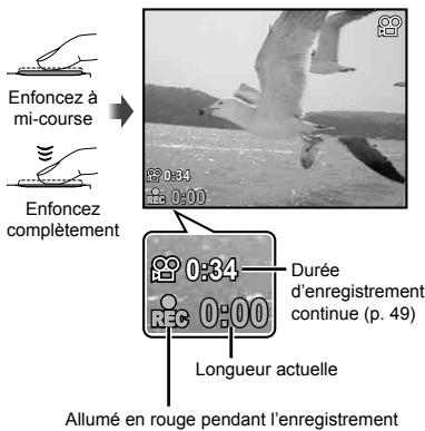 OLYMPUS FE 4030 - Enregister des videos [MOVIE] - 3
