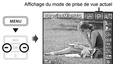 OLYMPUS FE 4030 - Appuyez sur la touche ON/OFF pour allumer l'appareil photo. - 2
