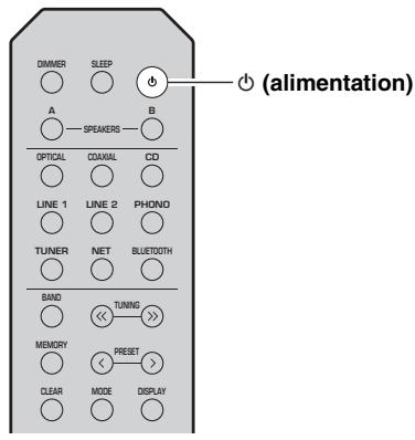 YAMAHA R-NSOSD - Mise sous tension de l'unité - 1