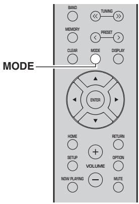 YAMAHA R-NSOSD - Améliorer la réception FM (mode FM) - 1