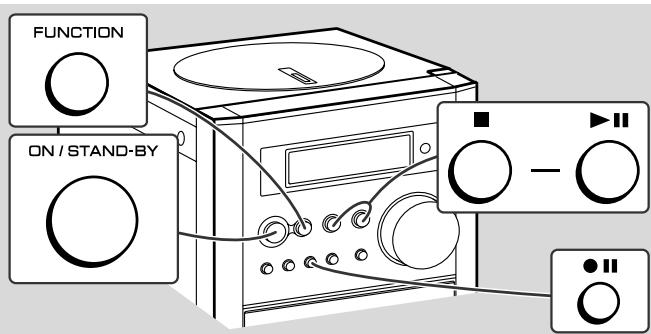 SHARP XLMP-35H - Avant l'enregistrement: - 1