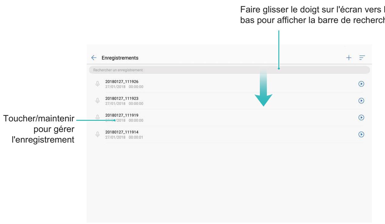 HUAWEI M5 PRO 10 64GB 4G - Utiliser Enregistreur sonore pour prendre des notes audio - 1