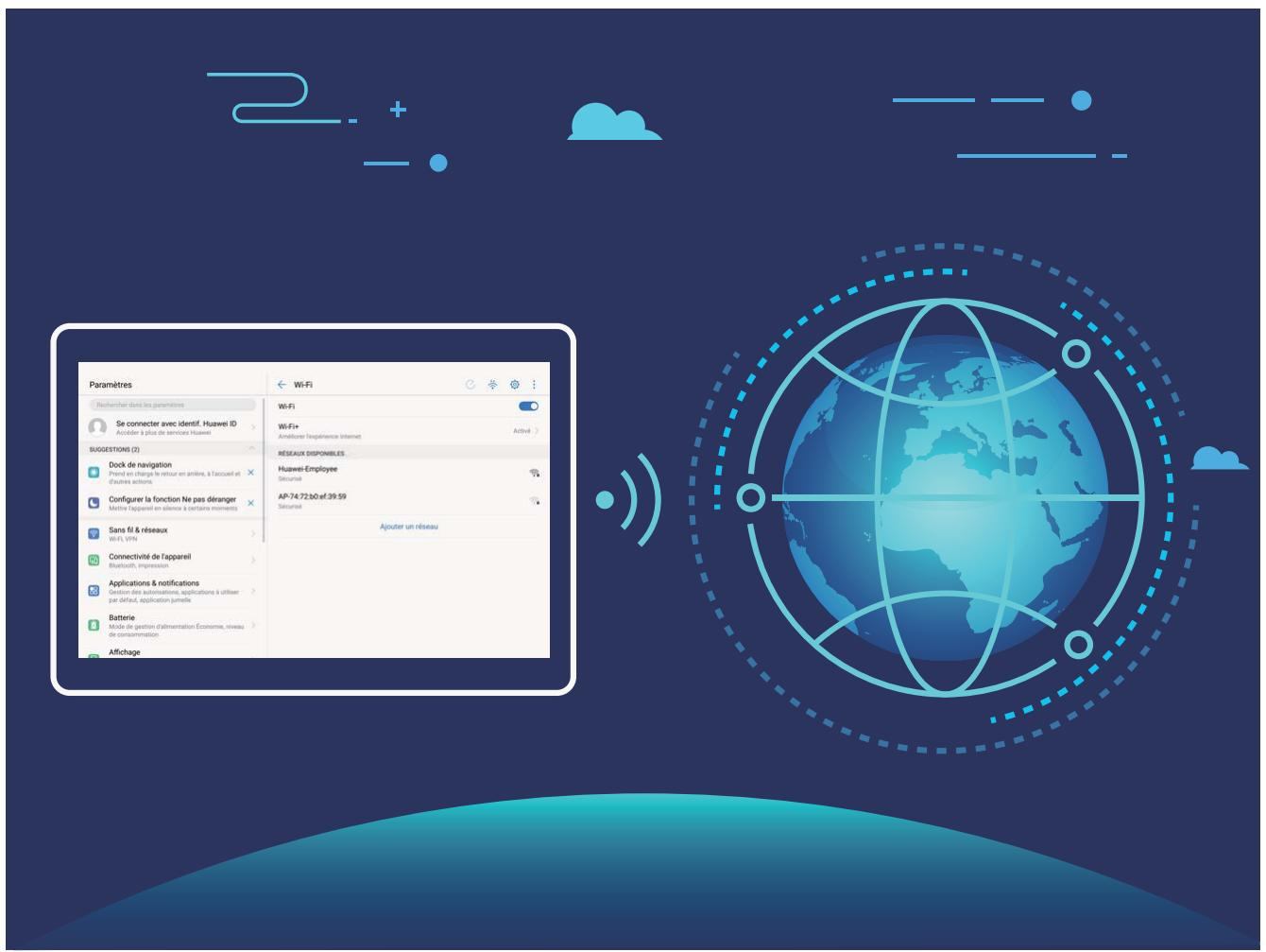 HUAWEI M5 PRO 10 64GB 4G - Se connecter au Wi-Fi - 1