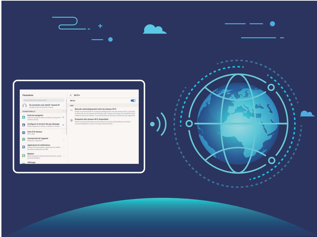 HUAWEI M5 PRO 10 64GB 4G - Wi-Fi+ : votre assistant de connectivité intelligent - 1