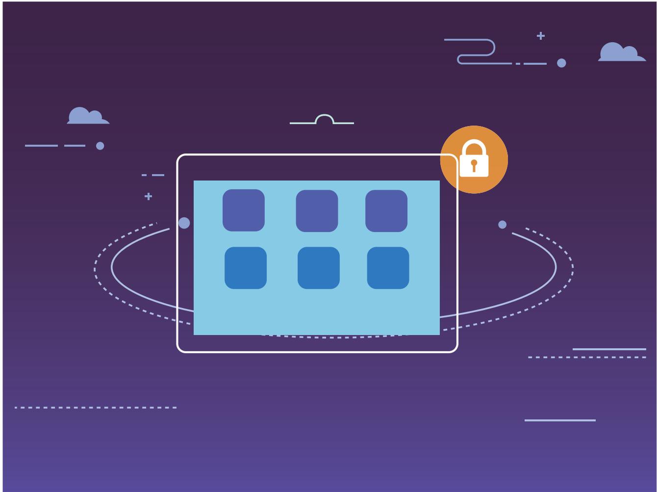 HUAWEI M5 PRO 10 64GB 4G - Espace privé : Conserver vos informations personnelles dissimulées - 1