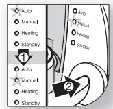BRAUN TA 1300 ORCO - Mode d'emploi - Mode Manual - 1
