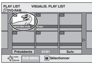 PANASONIC DMR-E65 - Modification et lecture de listes de lecture/de chapitres - 1