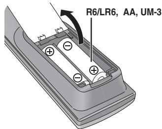 PANASONIC DMR-E65 - ■ Piles - 1