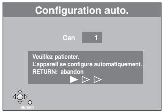 PANASONIC DMR-E65 - Réglage automatique (Installation sans les fonctions Q Link) - 2