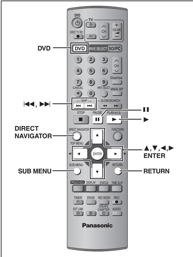 PANASONIC DMR-E65 - Appuyez sur [STATUS]. - 2