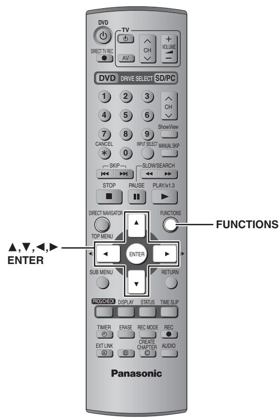 PANASONIC DMR-E65 - Copie de toutes les images fixes d'une carte sur DVD-RAM—COPIER TTES IMAGES - 2