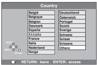 PANASONIC DMR-E65 - Réglage automatique (Installation sans les fonctions Q Link) - 1