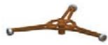 WHIRLPOOL muwD20mMiRc - Support du plateau tournant - 1