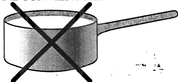 SCHOLTES TI 754 A Anthracite - Récipients à utiliser - 2