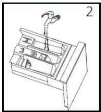 THOMSON TW15100 - Nettoyage du tiroir à lessive - 2