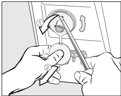 MIELE DA9091WGR - Démontage des securités de transport - 1