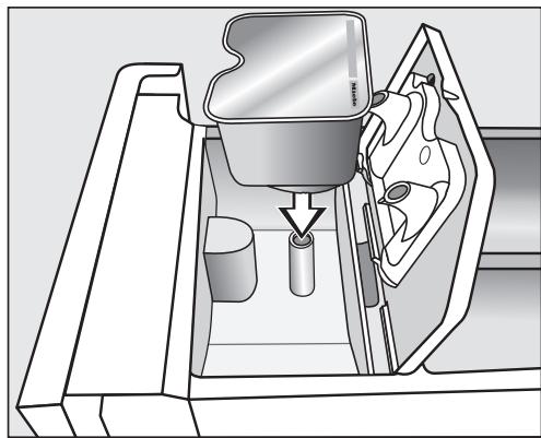 MIELE DA9091WGR - Insérer la capsule (Cap) - 2