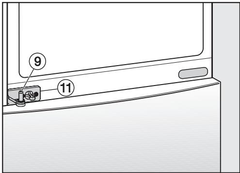 MIELE KWTN 14826 - Inversion du sens d'ouverture de porte - 2