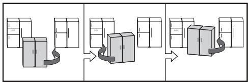 MIELE KWTN 14826 - Indications pour le déplacement de la combinaison d'appareils - 1