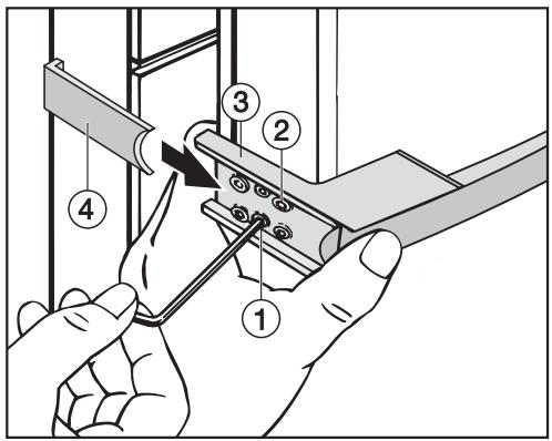 MIELE KWTN 14826 - Remonter les poignées : - 1