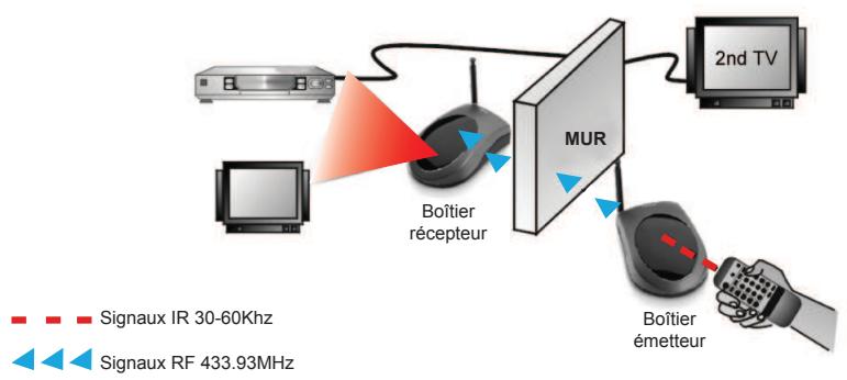 ERARD TELEC 6986 DEPORT - EXAMPLES DE BRANCHEMENT POSSIBLES: - 2