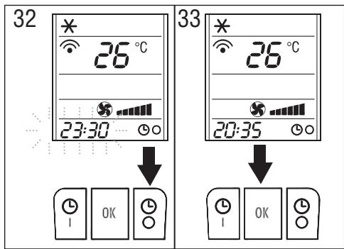DELONGHI PAC WE126 - Programmation de l'arrêt - 3