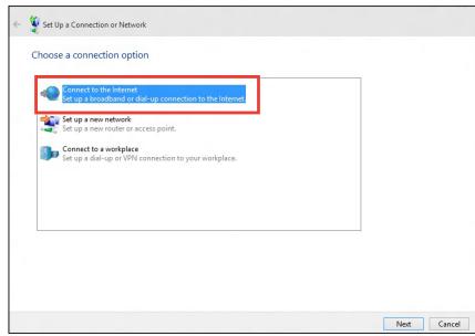 PTE OhsUNITE CENTRALESTRIX GT15CK-FROOST - Configurer une connexion réseau PPoE ou à adresse IP dynamique Pour configurer une connexion réseau PPoE ou à adresse IP dynamique : - 5