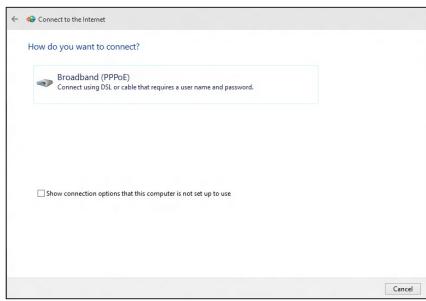 PTE OhsUNITE CENTRALESTRIX GT15CK-FROOST - Configurer une connexion réseau PPoE ou à adresse IP dynamique Pour configurer une connexion réseau PPoE ou à adresse IP dynamique : - 6